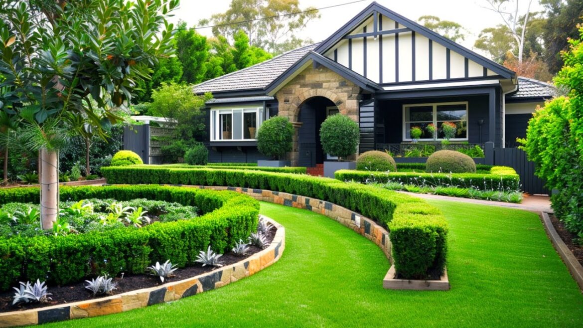 2025 Front Yard Landscaping Trends: Elegant Curves and Structure 2025 Front Yard Landscaping Trends: Elegant Curves and Structure