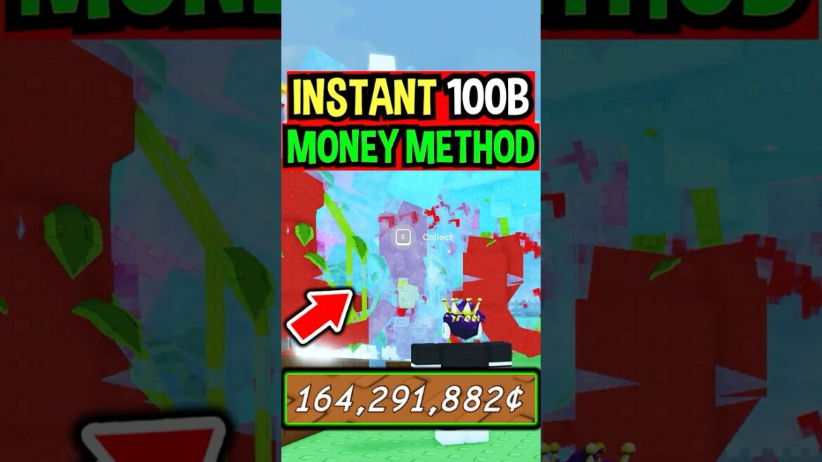 INSTANT 100 BILLION MONEY METHOD in Roblox Grow a Garden..