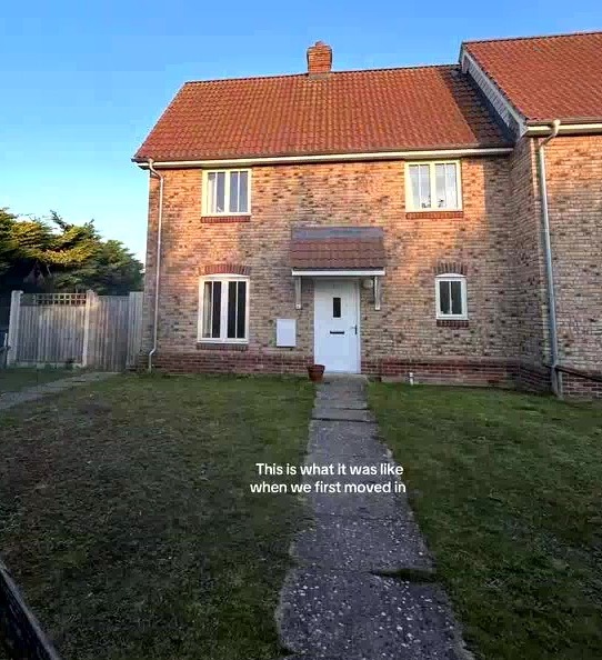 House before renovations.