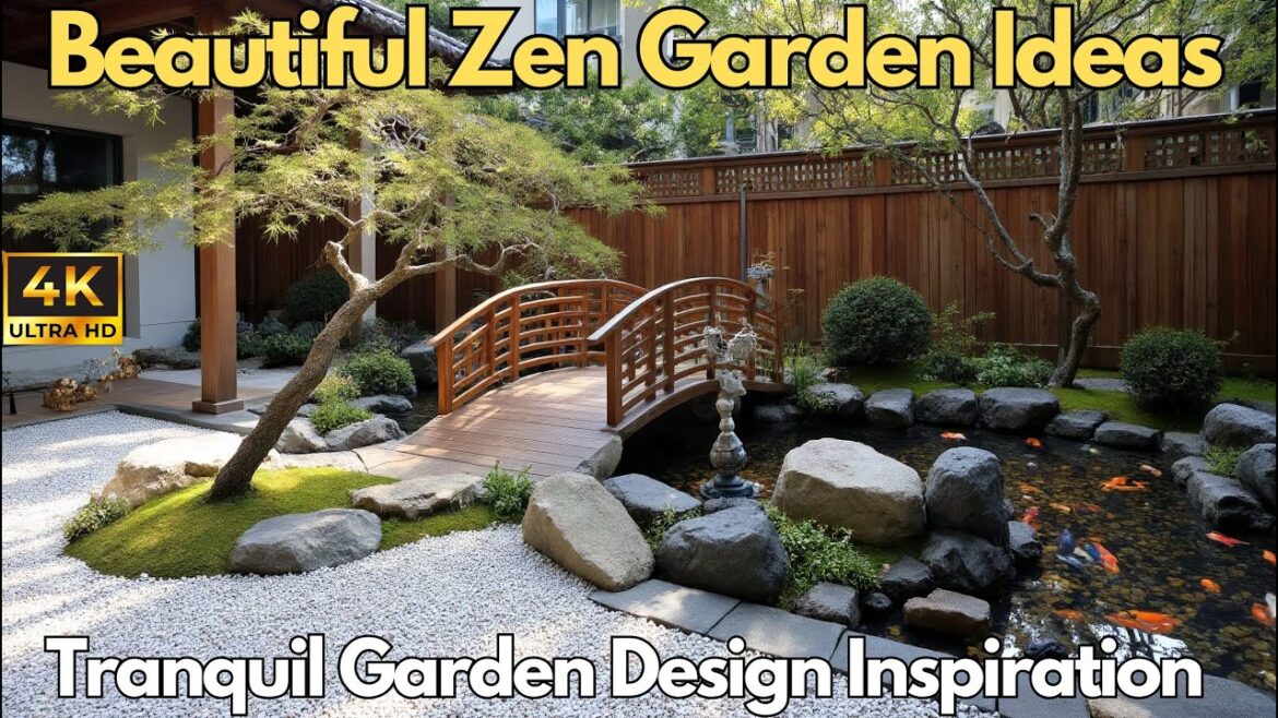 Beautiful Zen Garden Ideas for Peaceful Living