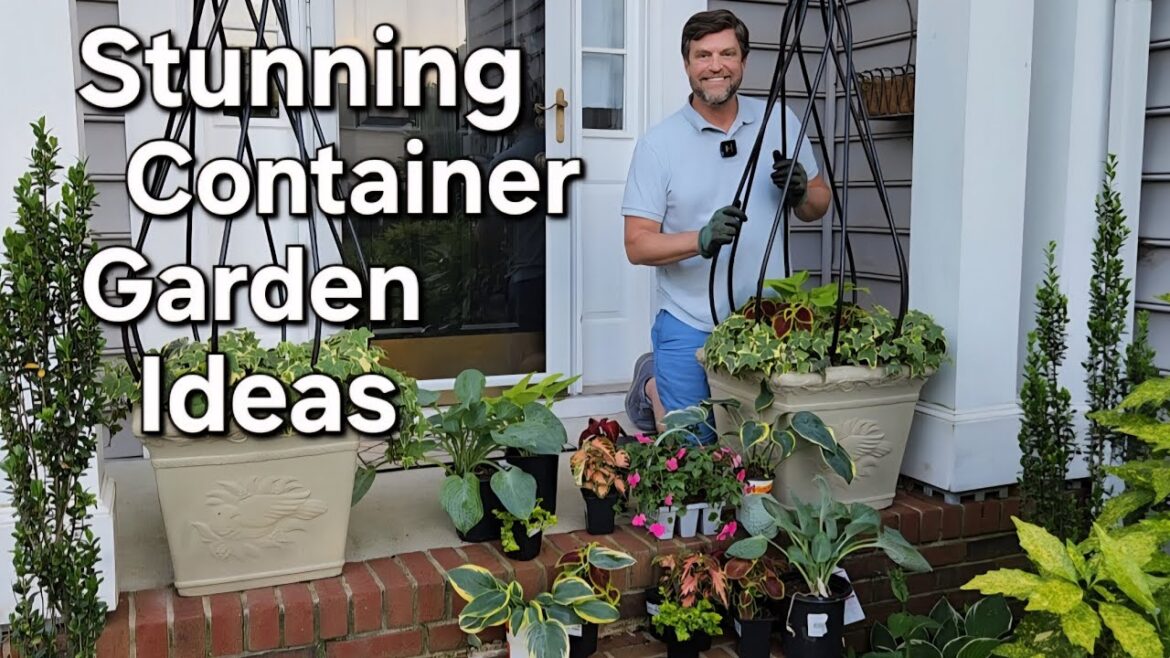 Transform Your Space With Beautiful Container Plantings//Gardening with Grayson Transform Your Space With Beautiful Container Plantings//Gardening with Grayson