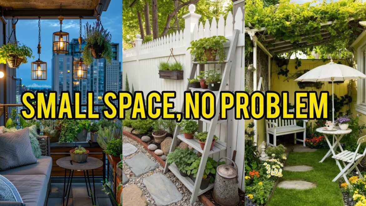 50+Small Garden, Big Ideas. Backyard Decor.
