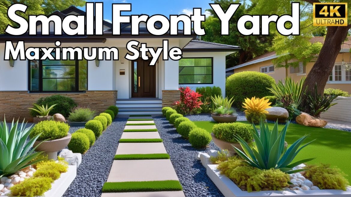 Transform Your Small Front Yard with Maximum Style: 10 Stunning Minimalist Garden Design Ideas