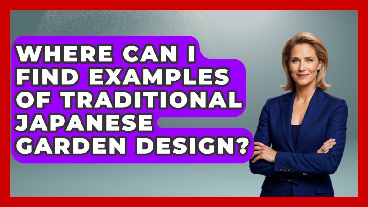 Where Can I Find Examples Of Traditional Japanese Garden Design? – Japan Past and Present Where Can I Find Examples Of Traditional Japanese Garden Design? - Japan Past and Present