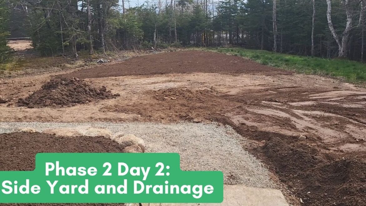 Phase 2 Day 2 Update-Side Yard and Drainage Phase 2 Day 2 Update-Side Yard and Drainage