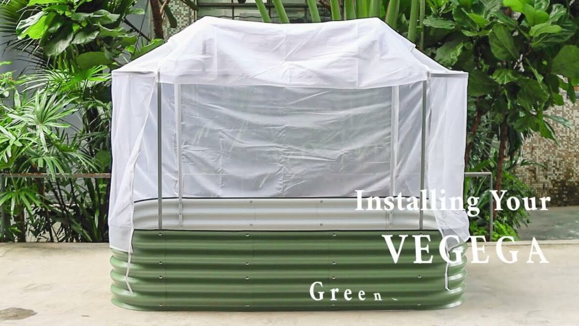 Raised Garden Bed Cover System
