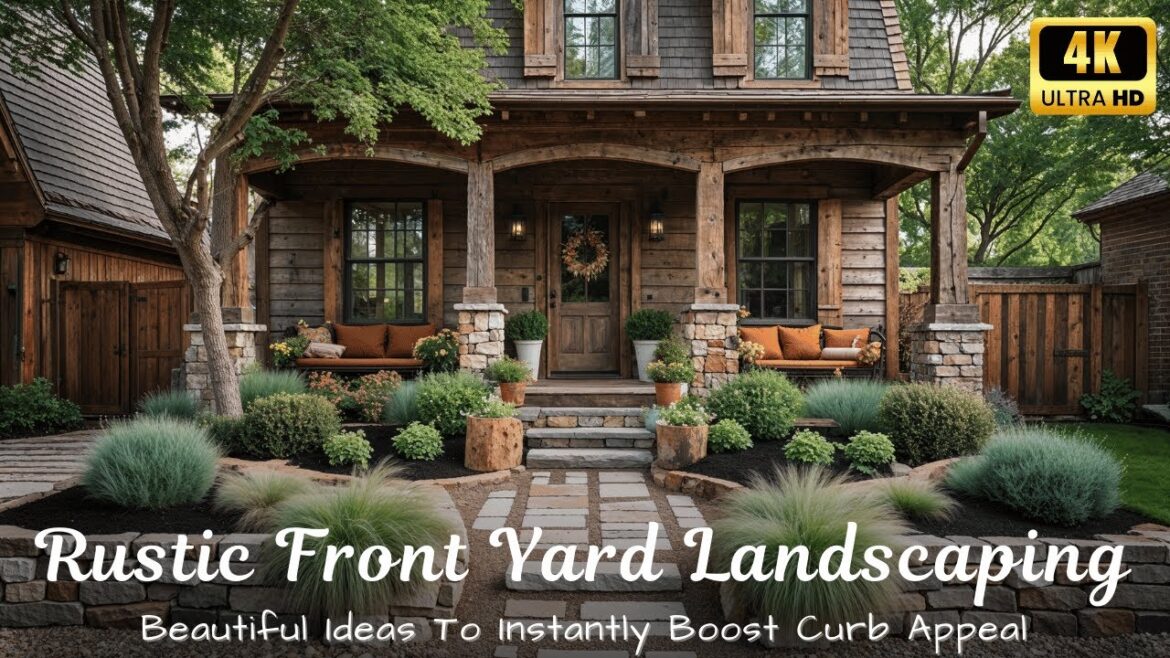 Rustic Front Yard Landscaping Ideas That Will Instantly Boost Curb Appeal