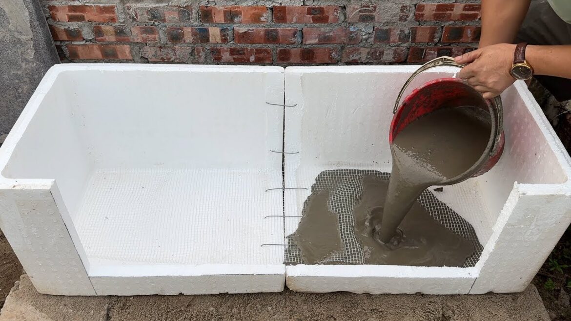 Top Ideas from Cement and Recycled Materials for Your Garden This Summer