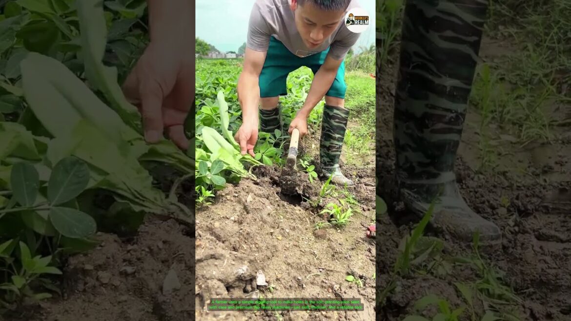 Planting with a Simple Tool – True Farmer’s WayH #FarmerLife #PlantingByHand #TraditionalFarming Planting with a Simple Tool – True Farmer’s WayH #FarmerLife #PlantingByHand #TraditionalFarming