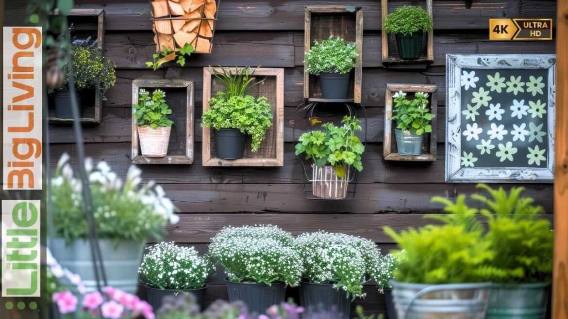 Rustic Front Yard Landscaping Ideas: Budget-Friendly DIY Small Garden Decor With Thrift Store Finds