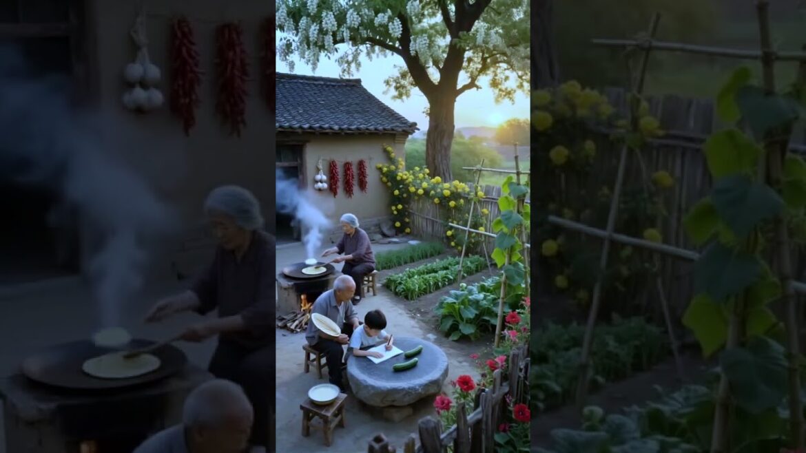 Traditional Rural Life – Peaceful Garden Moments | Scenic Heritage