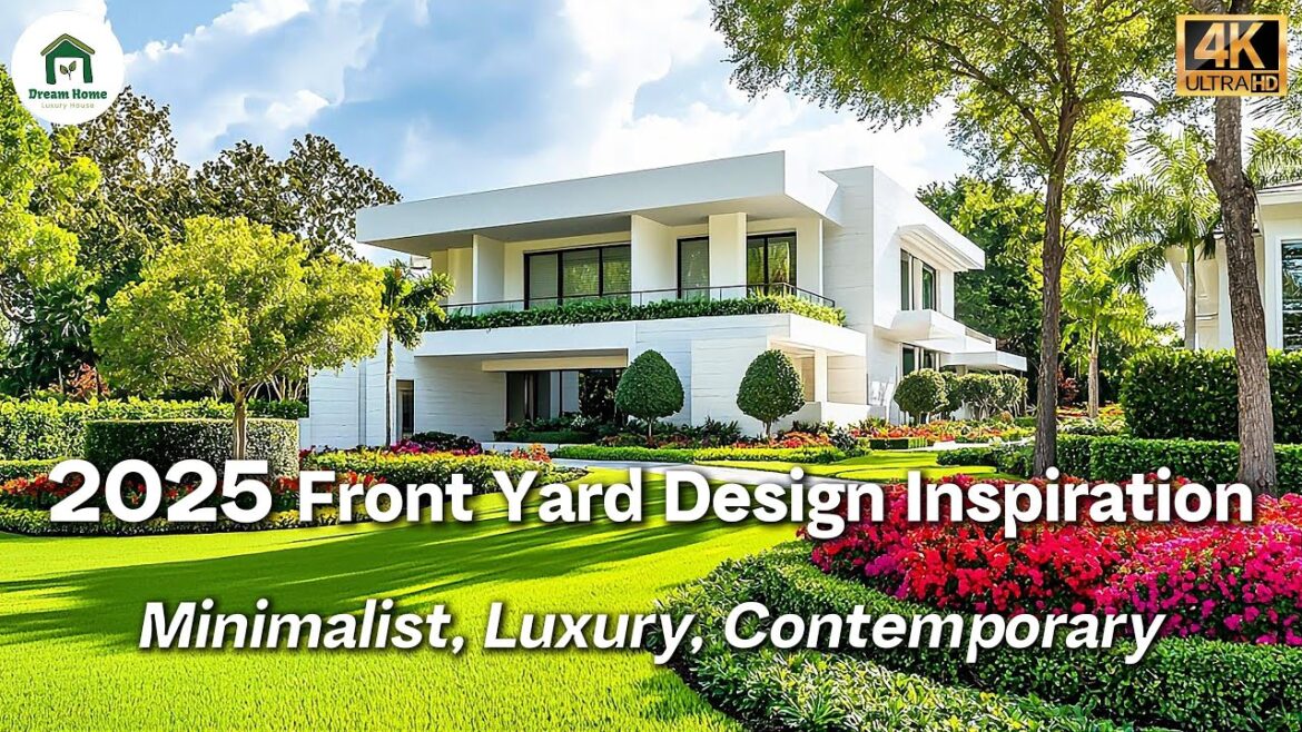 2025 Front Yard Design Inspiration | Minimalist, Luxury, Contemporary