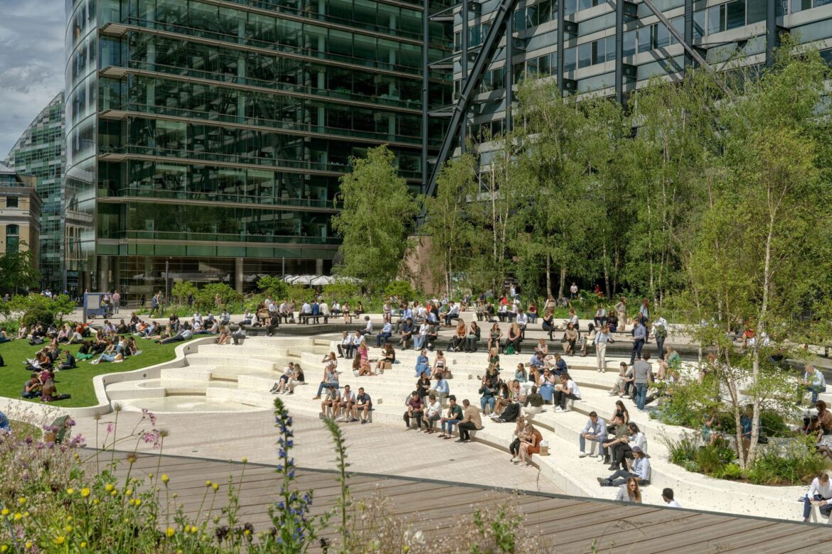 Exchange Square Park / DSDHA