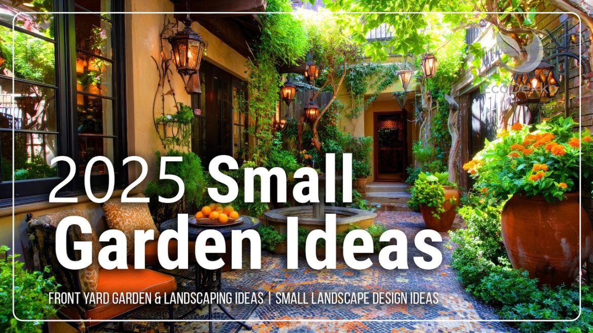 2025 Small Garden Ideas | Front Yard Garden and Landscaping Ideas | Small Landscape Design Ideas