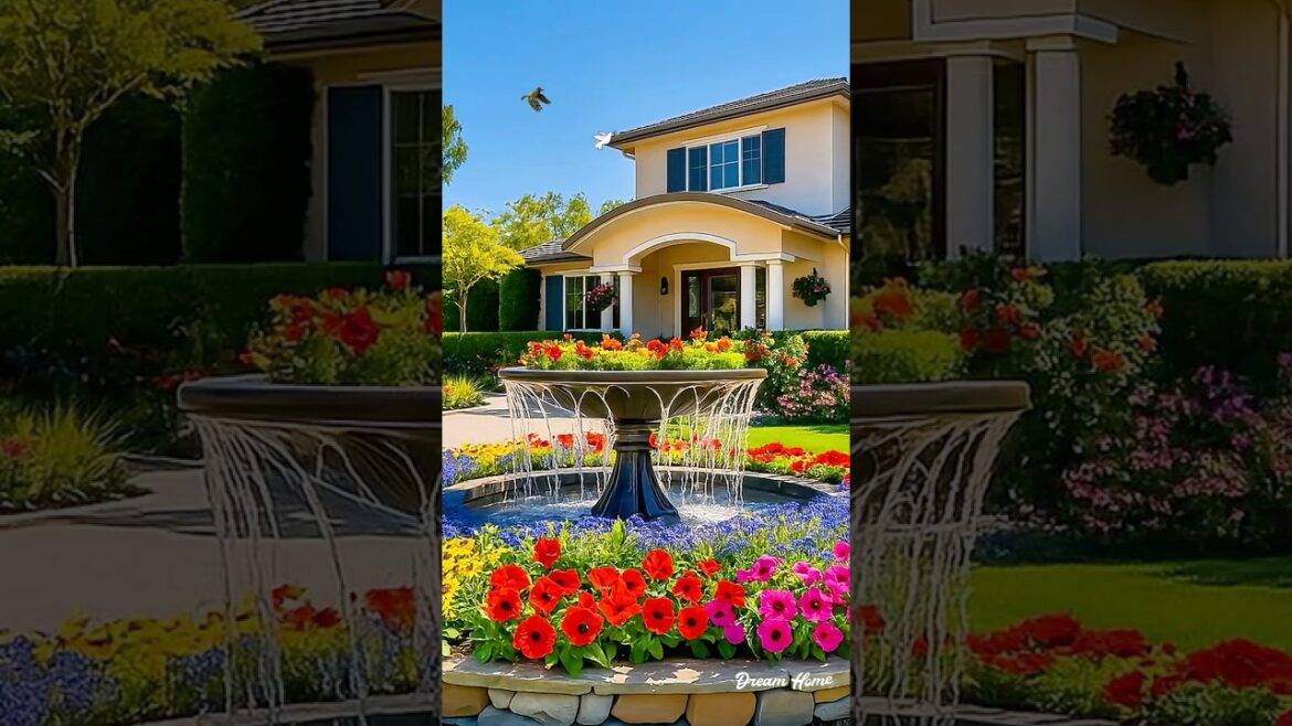 A Front Yard That Feels Like Paradise #home #gardendelight #outdoorgarden #gardendesign #relax