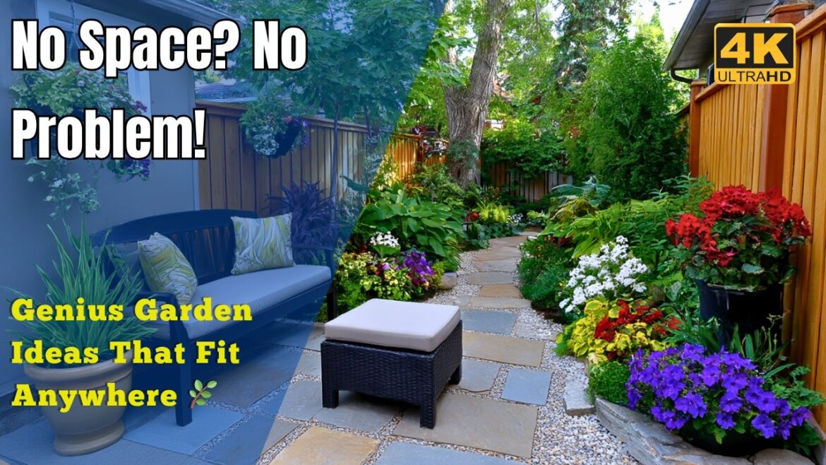 Small Backyard Garden Ideas That Work in Tiny Spaces |Transform Your Yard Today!