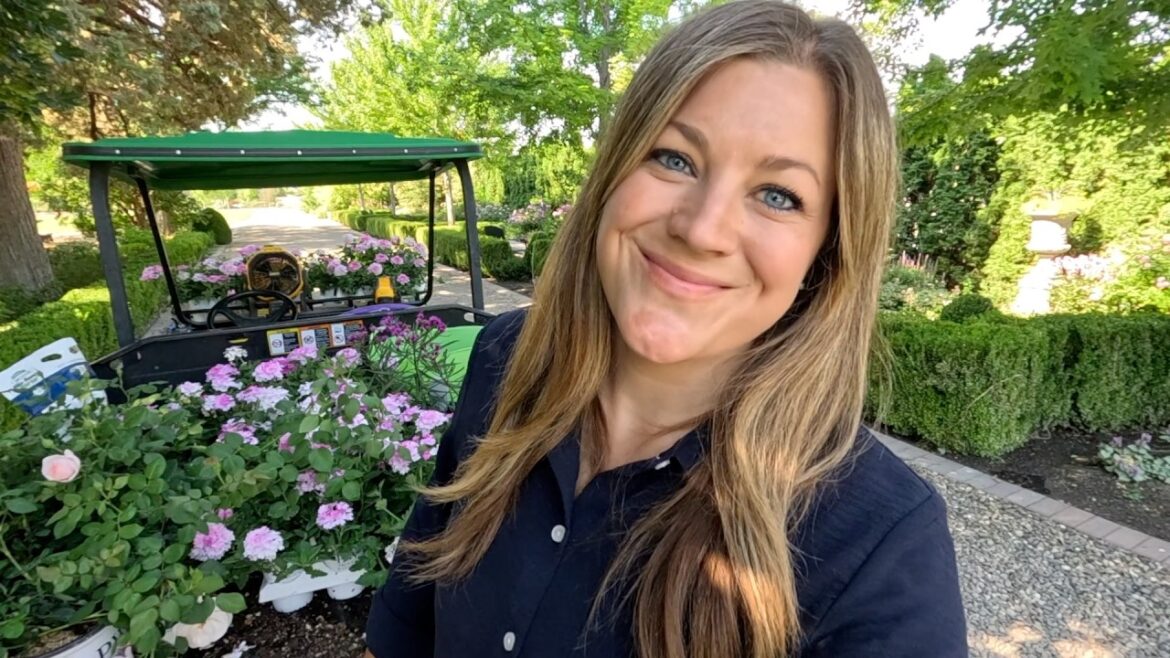 Planting Blue Wheat, Pear’d Roses, New Ironweed & Superbena! 😍🌾💚 // Garden Answer