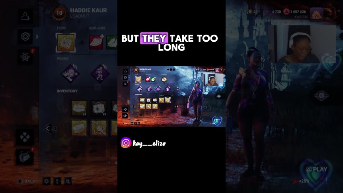 Do You NEED TO BE smacked ?   #dbd #ediblegardening  #blackgamer #gaming #ps5 #gamergirl