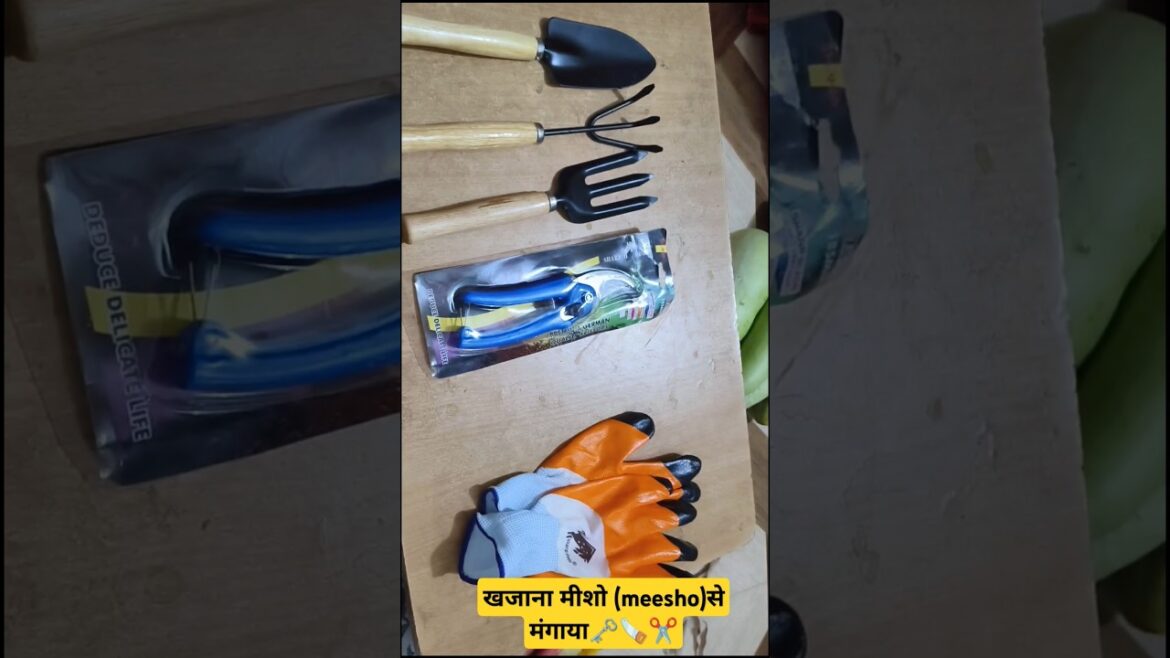 Gardening tools from meesho just 198 rupees #gardening #garden