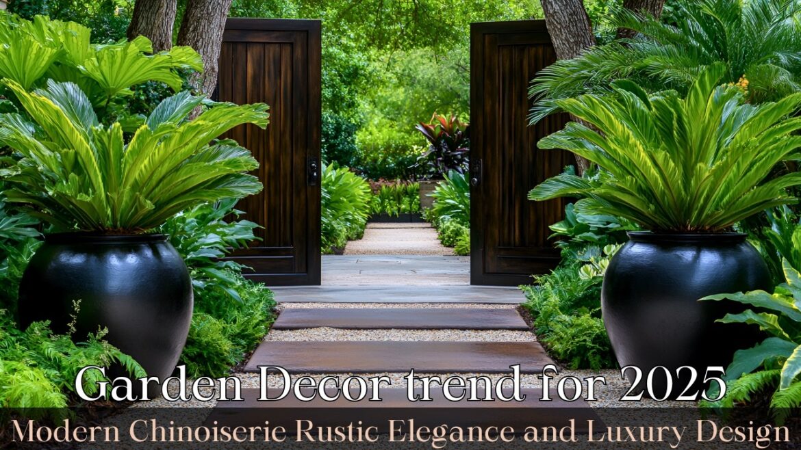 The Modern Chinoiserie Garden Decor: 2025’s Hottest Trend in Rustic Elegance and Luxury Design