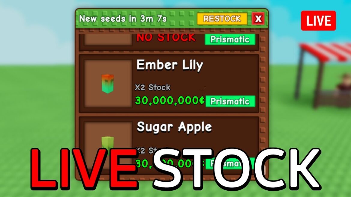 Live π΄ | GROW A GARDEN NEW STOCK AND TRADE 24/7! Live π΄ | GROW A GARDEN NEW STOCK AND TRADE 24/7!