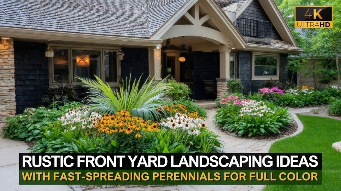 π» 2025 Rustic Front Yard Small Summer Garden Landscaping Ideas with Fast-Spreading Perennials π· π» 2025 Rustic Front Yard Small Summer Garden Landscaping Ideas with Fast-Spreading Perennials π·