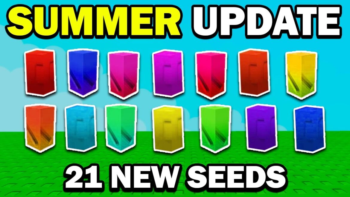 NEW SUMMER UPDATE!! (NEW SEEDS) in Grow a Garden ROBLOX NEW SUMMER UPDATE!! (NEW SEEDS) in Grow a Garden ROBLOX