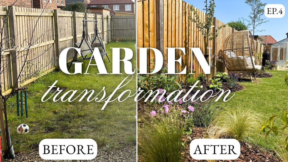 Our HUGE new build garden transformation | cottage style garden, adding borders & character | ep.4 Our HUGE new build garden transformation | cottage style garden, adding borders & character | ep.4