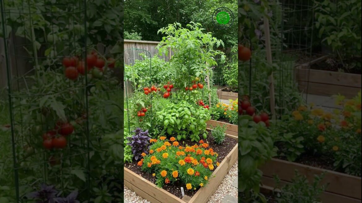 Fresh! Vegetable Container Garden Design Ideas #fyp #garden #gardening #vegetables #veggie #ytshorts