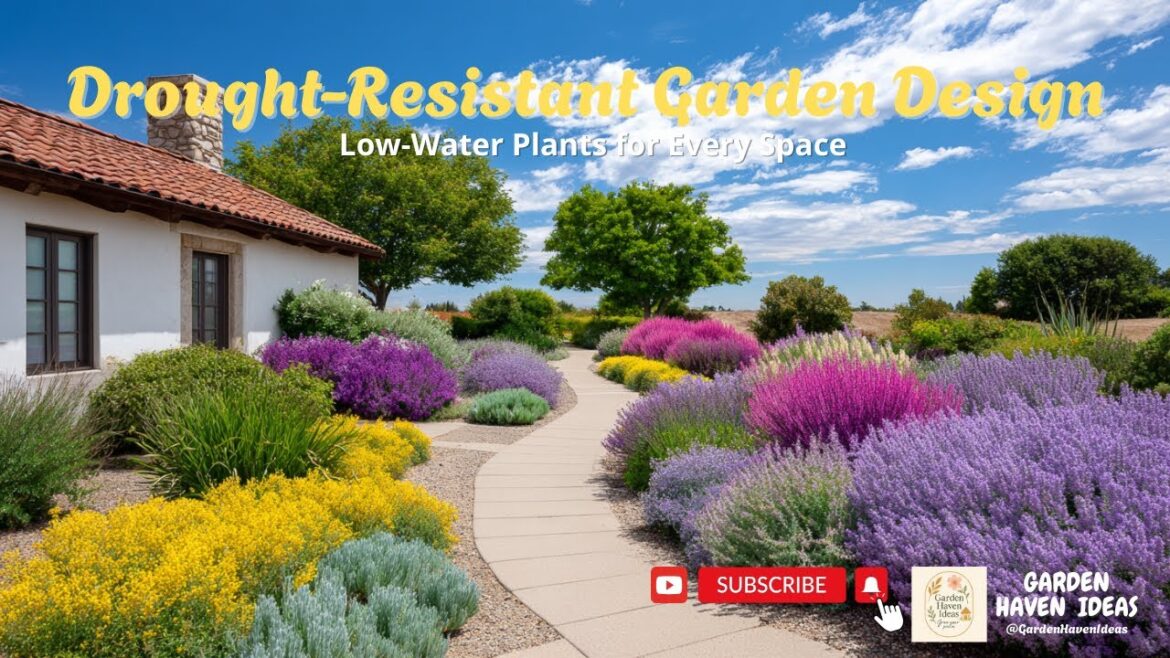 🌵 Drought-Resistant Garden Design: Low-Water Plants for Every Space 💧🌿