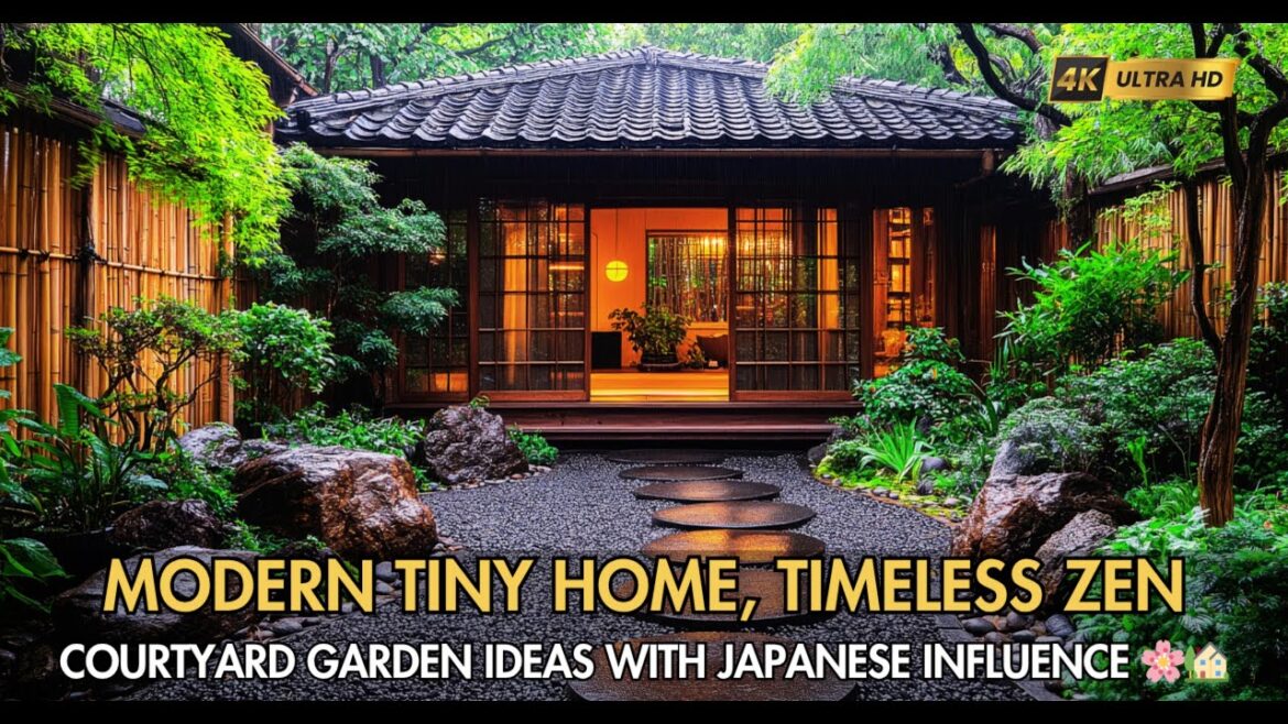 Japanese Inspired Modern Tiny Homes with Courtyard Garden Ideas Japanese Inspired Modern Tiny Homes with Courtyard Garden Ideas