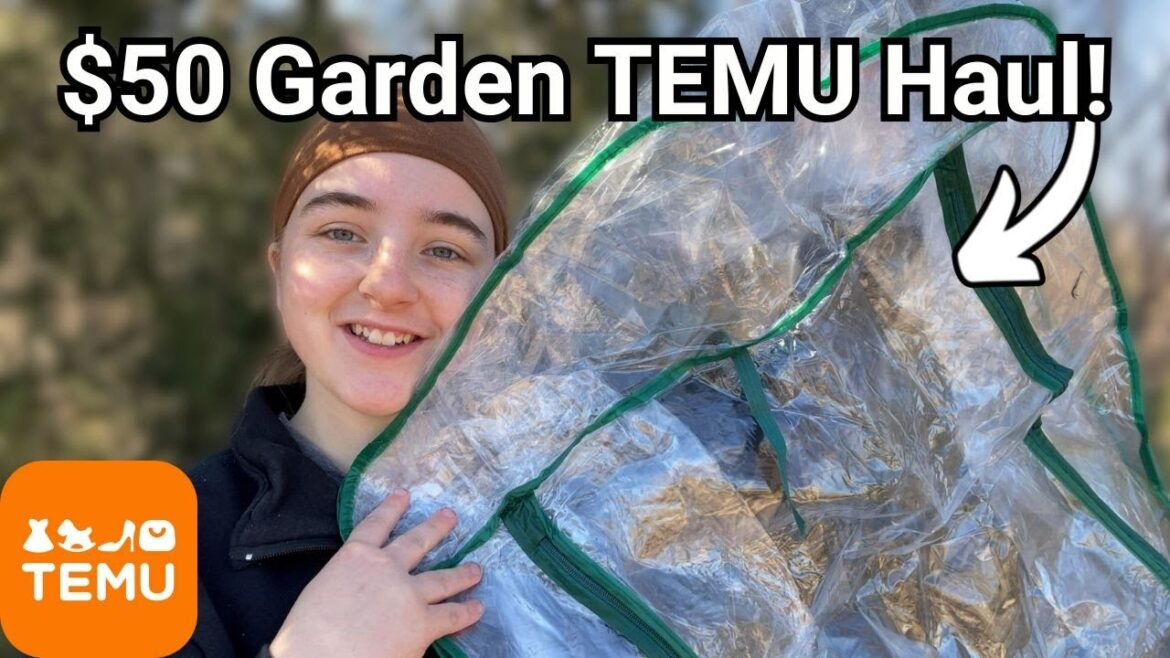$50 TEMU Garden HAUL - Is It Totally Worth It?