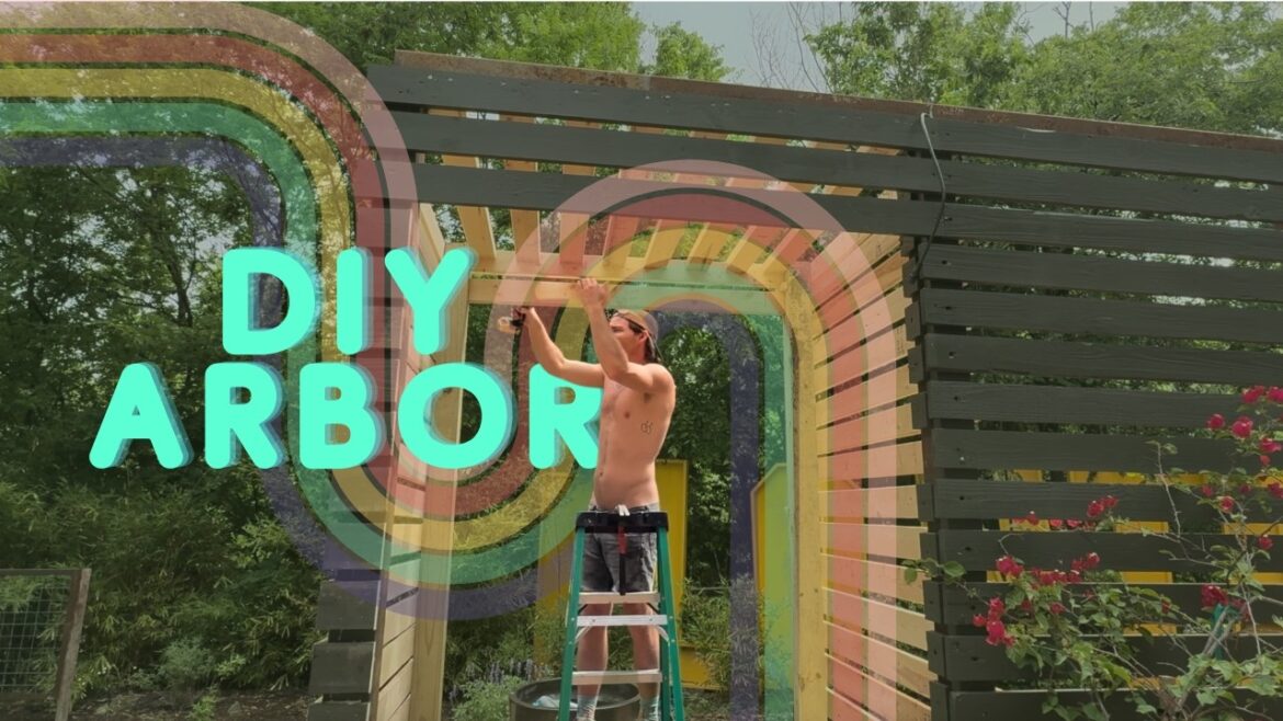 DIY Walk Through Arbor ᯽ DIY Walk Through Arbor ᯽