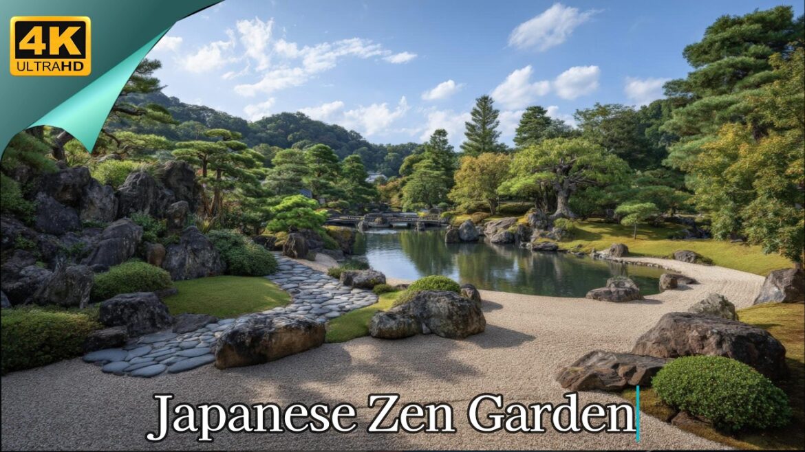Japanese Zen Garden Inspirations: Tranquility, Raked Sand, Moss & Wabi-Sabi Aesthetic