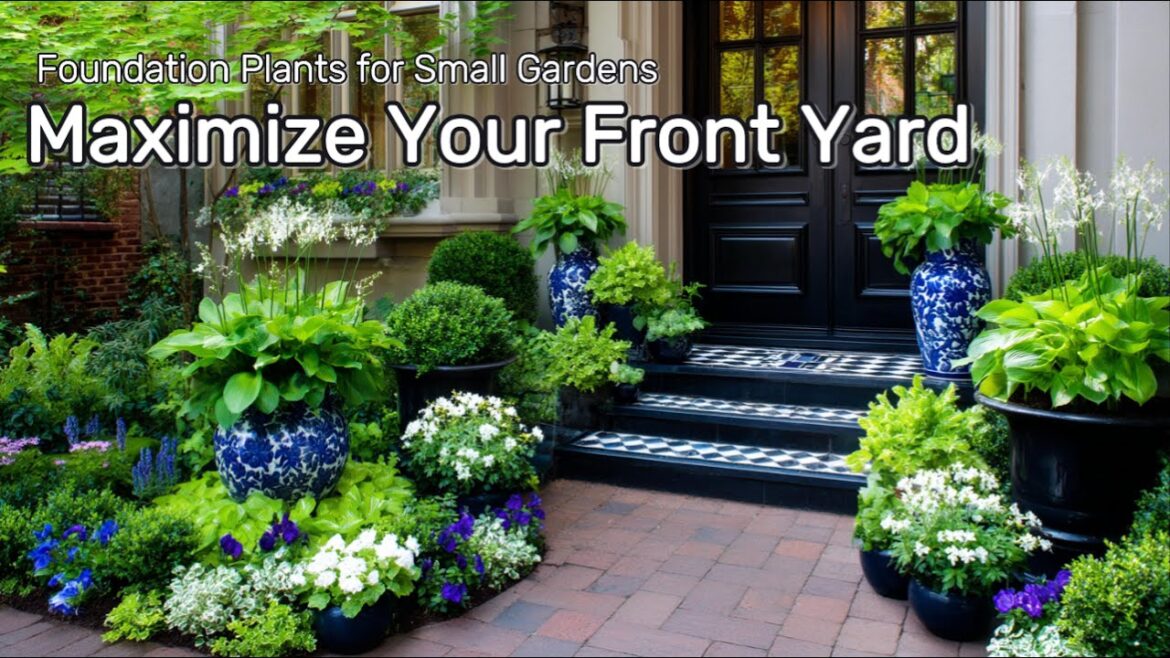 Maximize Your Front Yard in 2025: Foundation Plants for Small Gardens | Landscape design Trends