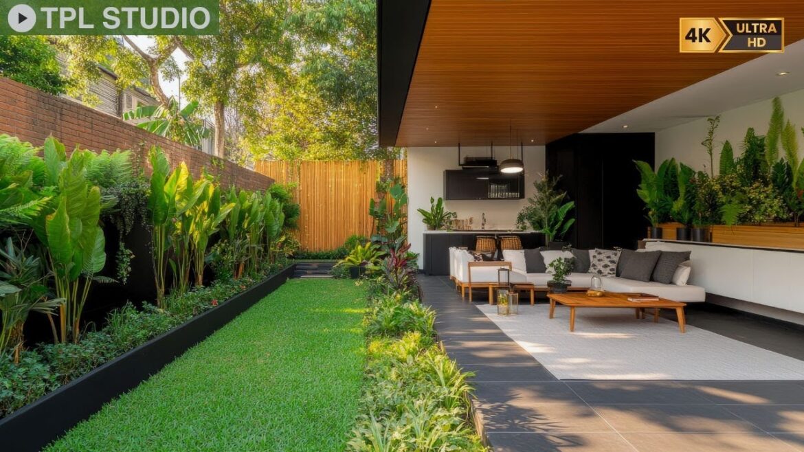 Affordable Patio & Landscaping Ideas to Upgrade Your Backyard Garden in a U-Shape Modern Small House Affordable Patio & Landscaping Ideas to Upgrade Your Backyard Garden in a U-Shape Modern Small House