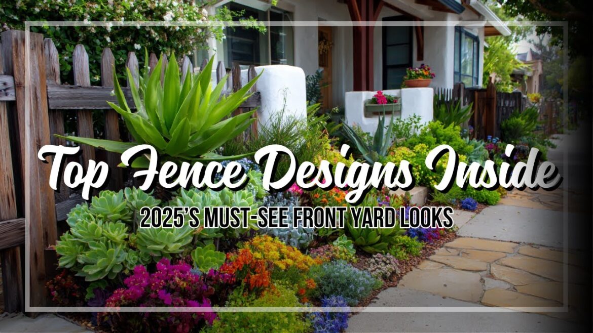 Small Front Yard Fence Landscaping: 2025 Trends You Need To See for Instant Curb Appeal! Small Front Yard Fence Landscaping: 2025 Trends You Need To See for Instant Curb Appeal!