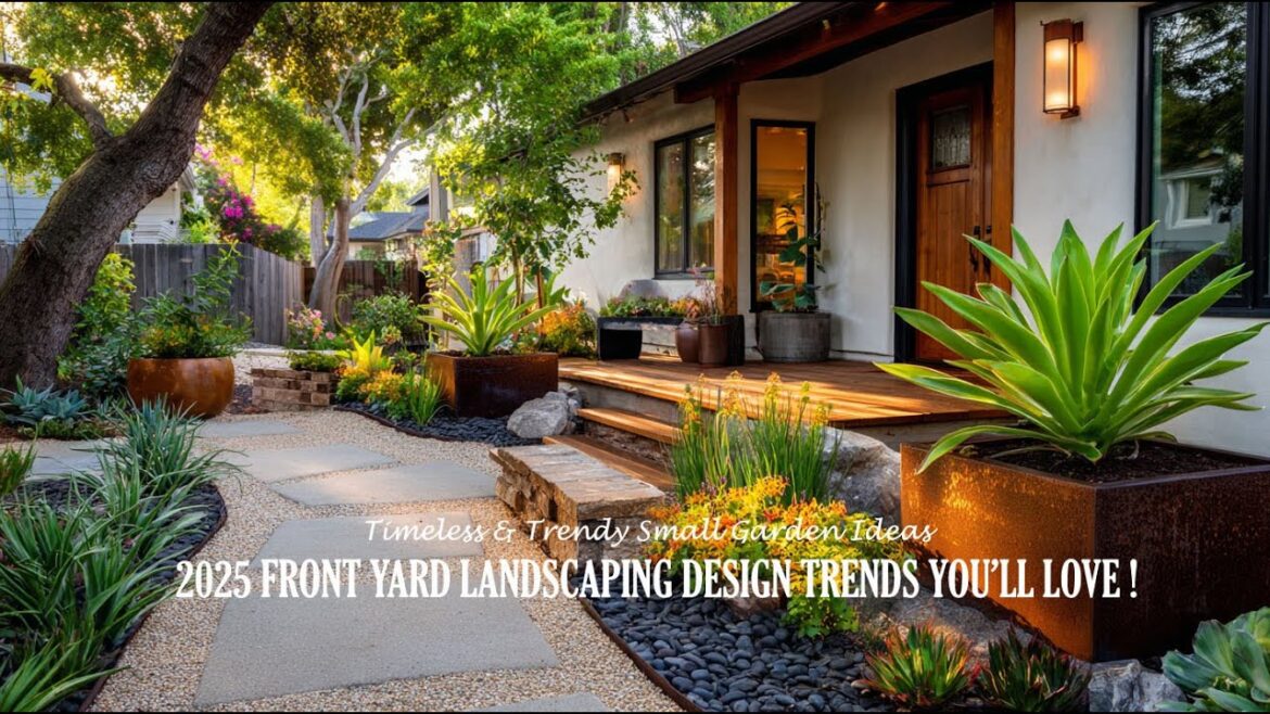Timeless & Trendy Small Garden Ideas: 2025 Front Yard Landscaping Design Trends You’ll Love! Timeless & Trendy Small Garden Ideas: 2025 Front Yard Landscaping Design Trends You’ll Love!