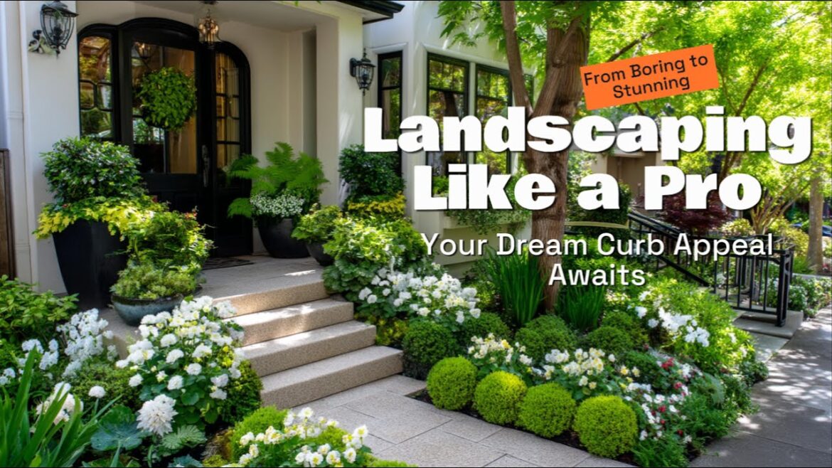 Maximize Your Front Yard: Small Space Garden Ideas & Landscaping Tips | Genius Garden Hacks!
