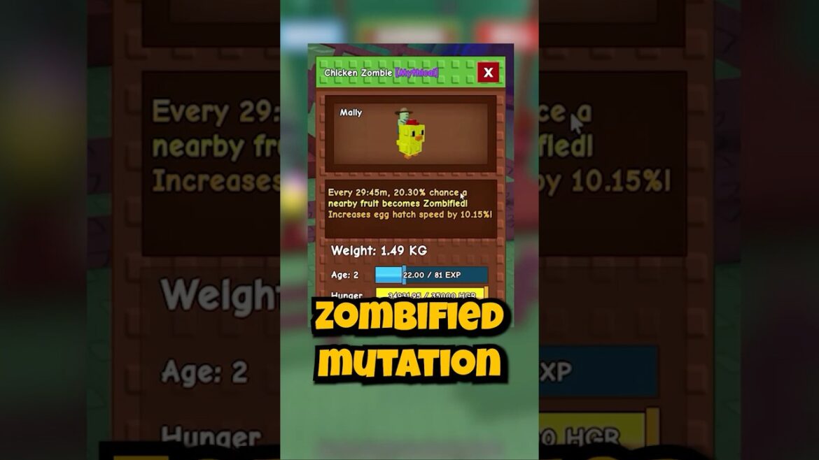How to Get ZOMBIFIED Mutation 💀 Fast & Easy in Grow a Garden