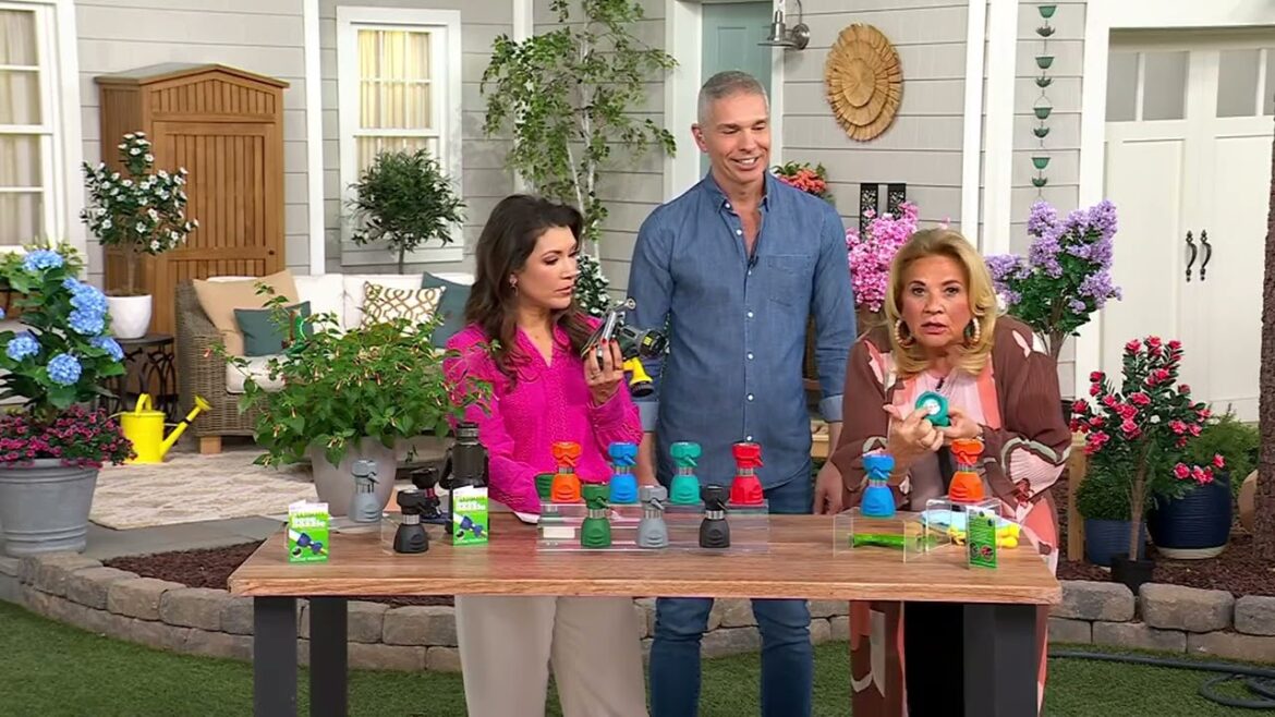 Ultimate Innovations Fireman’s Hose Nozzle with Shut Off Valve on QVC Ultimate Innovations Fireman's Hose Nozzle with Shut Off Valve on QVC