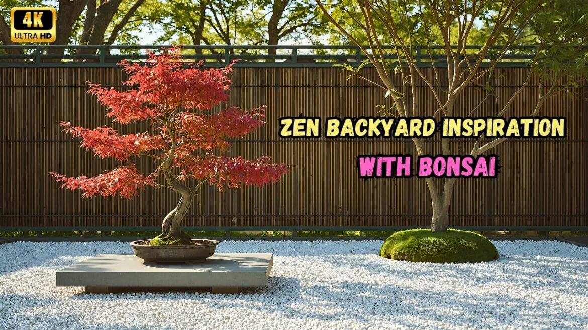Tranquil Zen Backyard Design with Bonsai | Spring Garden Favorites