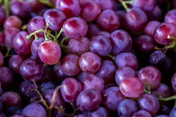 Red grape, close-up
