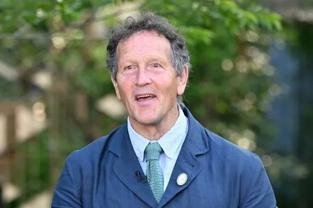 Monty Don at the RHS Chelsea Flower Show - Press Day