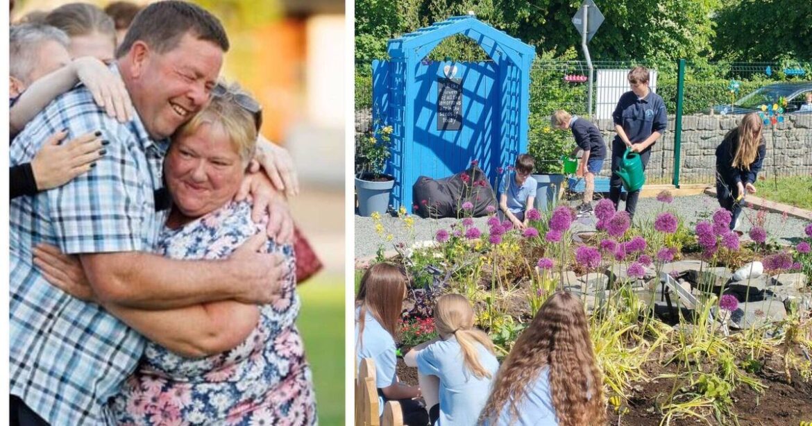 'Super Garden' recreated at local school to honour late gardener