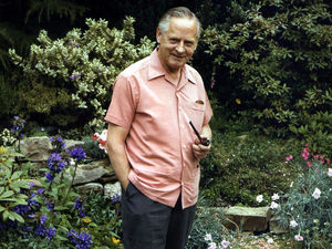 Percy Thrower in The Dingle