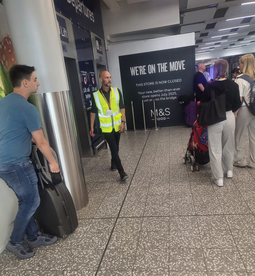 But he's now taken up a job at Bristol Airport