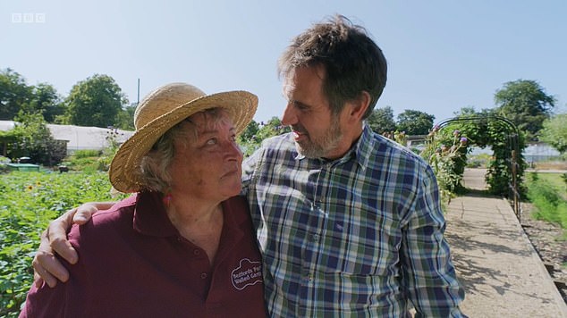 Last Friday's episode of the popular BBC show saw the presenter, 55, pay a visit to Bedfords Park Walled Gardens, near the town of Romford, Essex