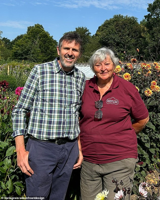The Gardeners' World Instagram account had given a hint of the sweet moment in a post (pictured) ahead of the episode