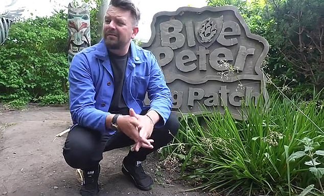 Lee Connelly, the gardener who created it, was left devastated after returning to the site at Blue Peter's HQ in Salford, Greater Manchester